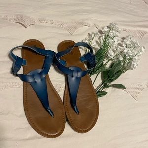 Mossimo Dark Navy Blue Sandals